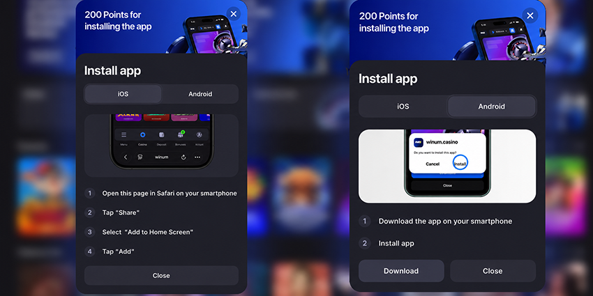 Winum casino mobile app Winum casino mobile app